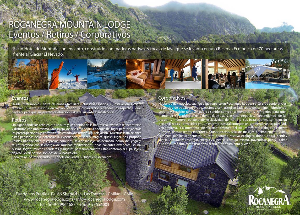 Rocanegra Mountain Lodge Las Trancas Exteriér fotografie